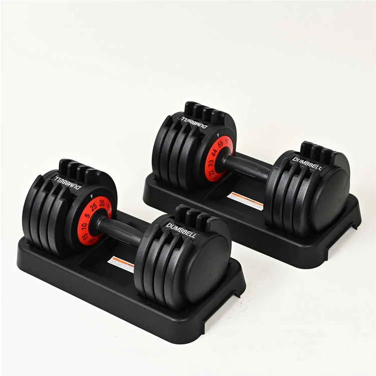 SWIFT A-DB02 New Design Adjustable Dumbbell Flat and Safe Locking 20 Kg Cast Iron Dumbbell Set