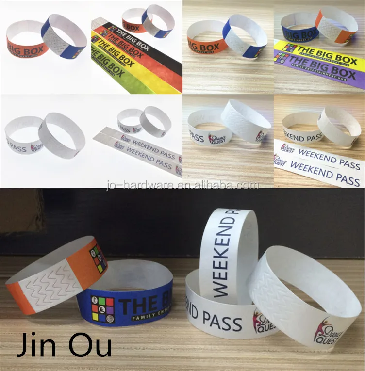 Tyvek wristband