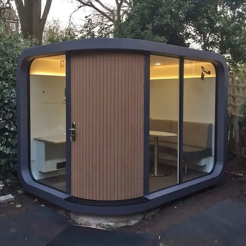 Modern Movable Convenient Soundproof Room Soundproof Glass Ooffice Dedicated Office Pod