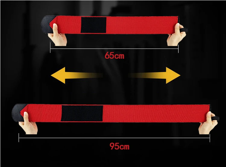 Custom logo sport wrist wrap weightlifting strap fitness safety Cross Training Bodybuilding gym wrist support wraps powerlifting