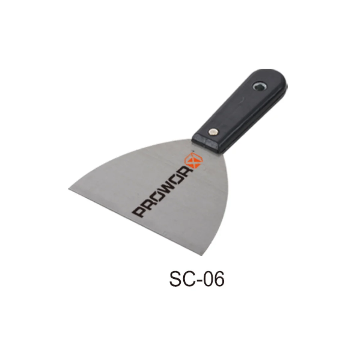Wholesale multi function wooden handle high quality carbon steel blade scraper putty knife for floor wall scraping