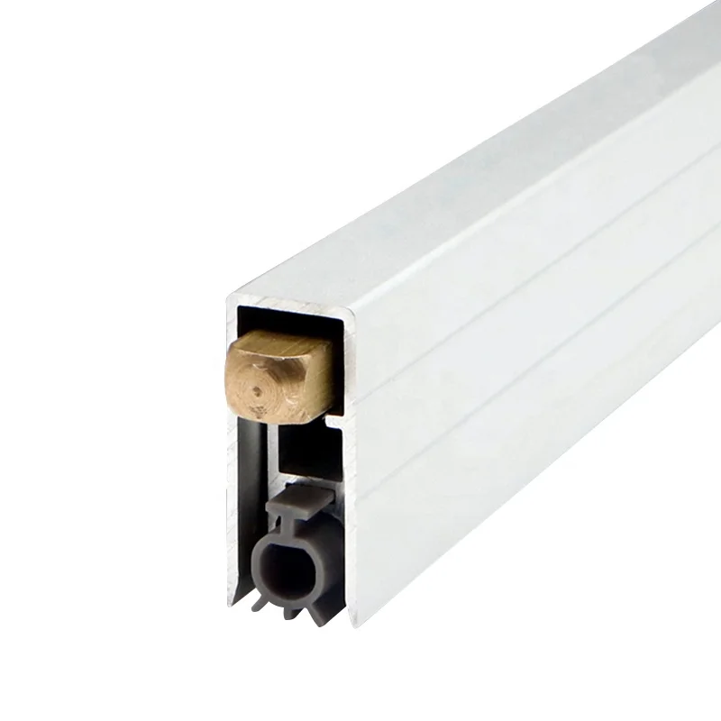 Aluminum door bottom dustproof automatic door drop down seal