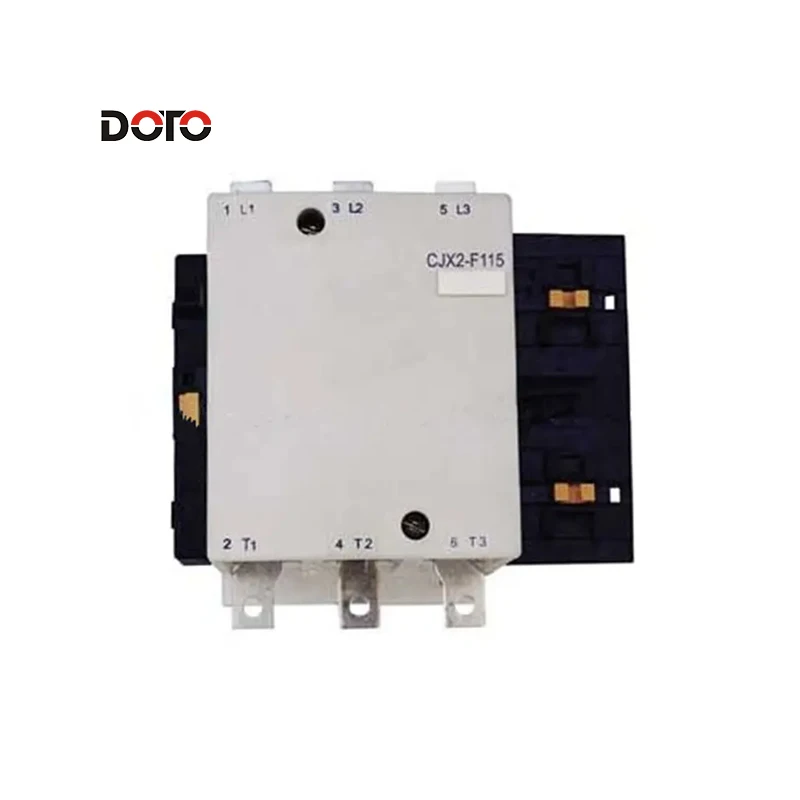 Контактор переменного тока Cjx2/LC1-F115 3p/4p 115A 150A 185A 225A 265A 330A 400A 500A 630A магнитный контактор 4-фазный электрический контактор