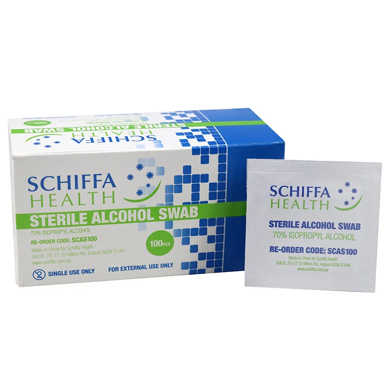 Disposable skin care wet towel swab wipes individually wrapped biodegradable wipes for hospital