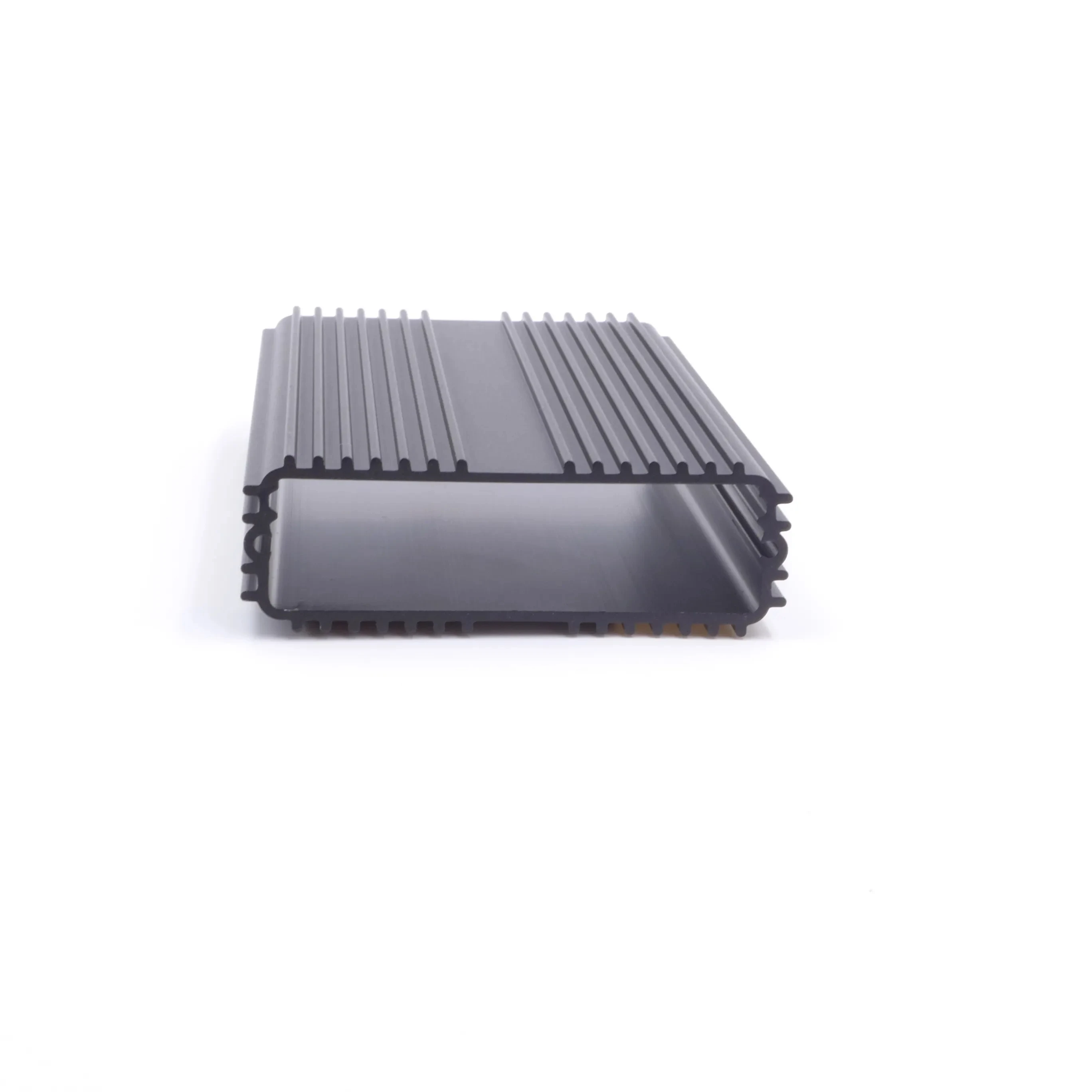 Factory Wholesale price High quality black metal stamped anodized custom aluminum extruded heat sink