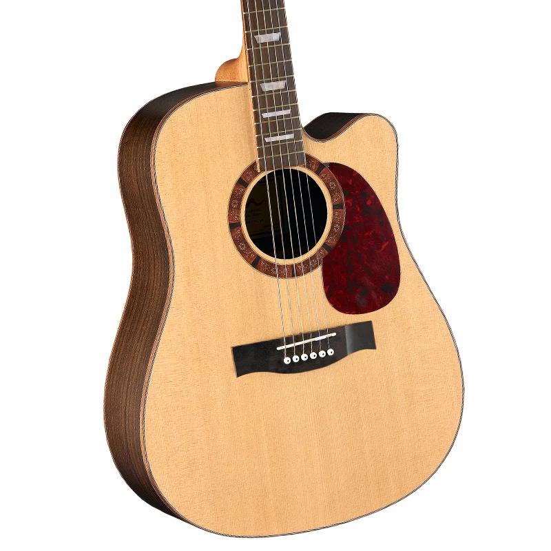 High grade acoustic guitar music instrument HW-12RC/NM