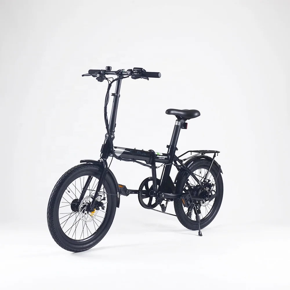 With Kenda Tire Hottech Ancheer Folding Electric Bicycle Bike 2020 China Folding Pedal Lithium Battery 250W 36V 31 - 60 Km HM20