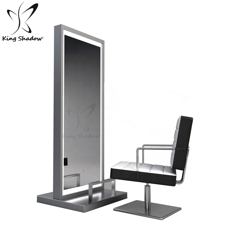 Kingshadow Новая Парикмахерская зеркала станции Парикмахерская станции Парикмахерское зеркало led