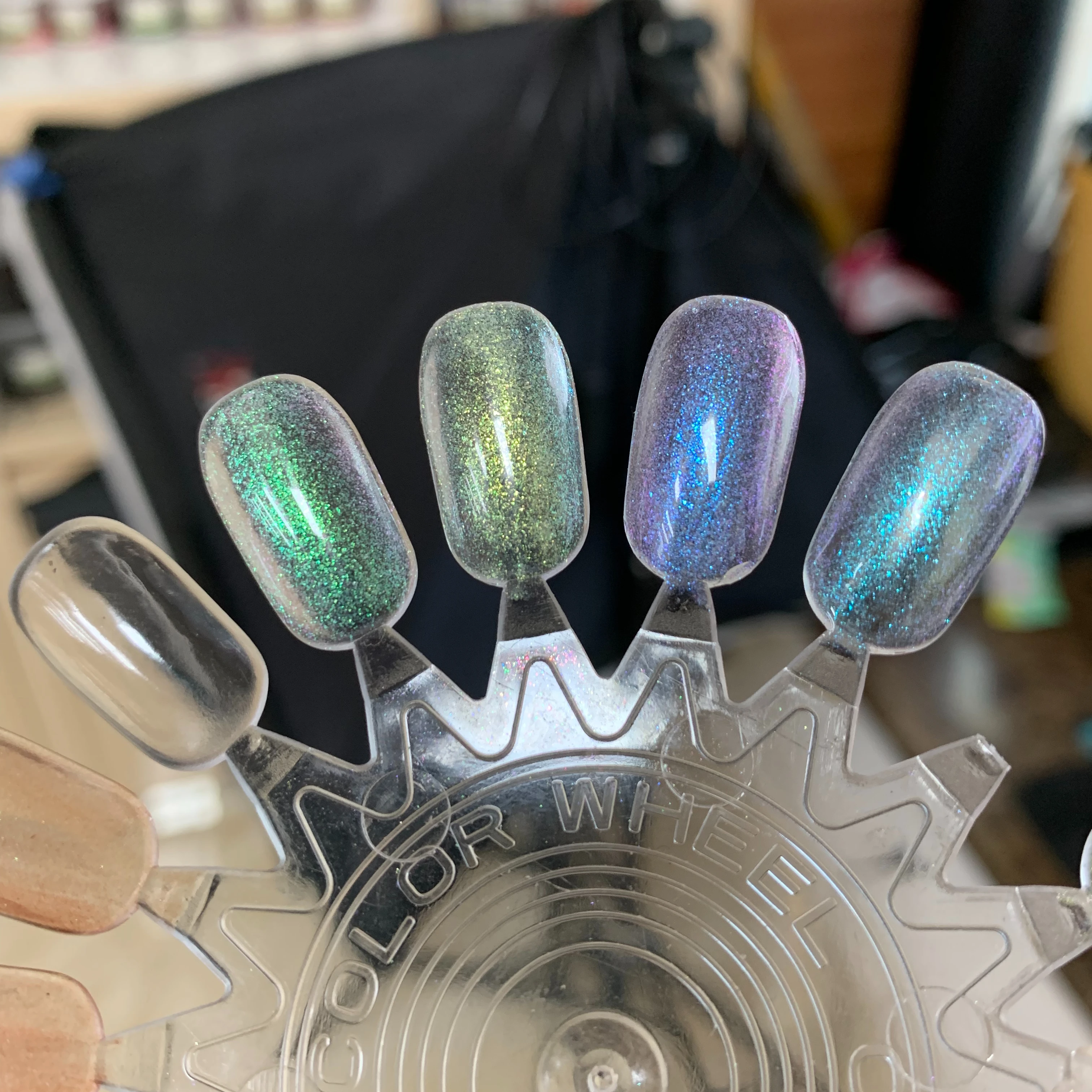 big discount cheap price SZR9002 series color shifting chameleon pigment powder for nail gel polish