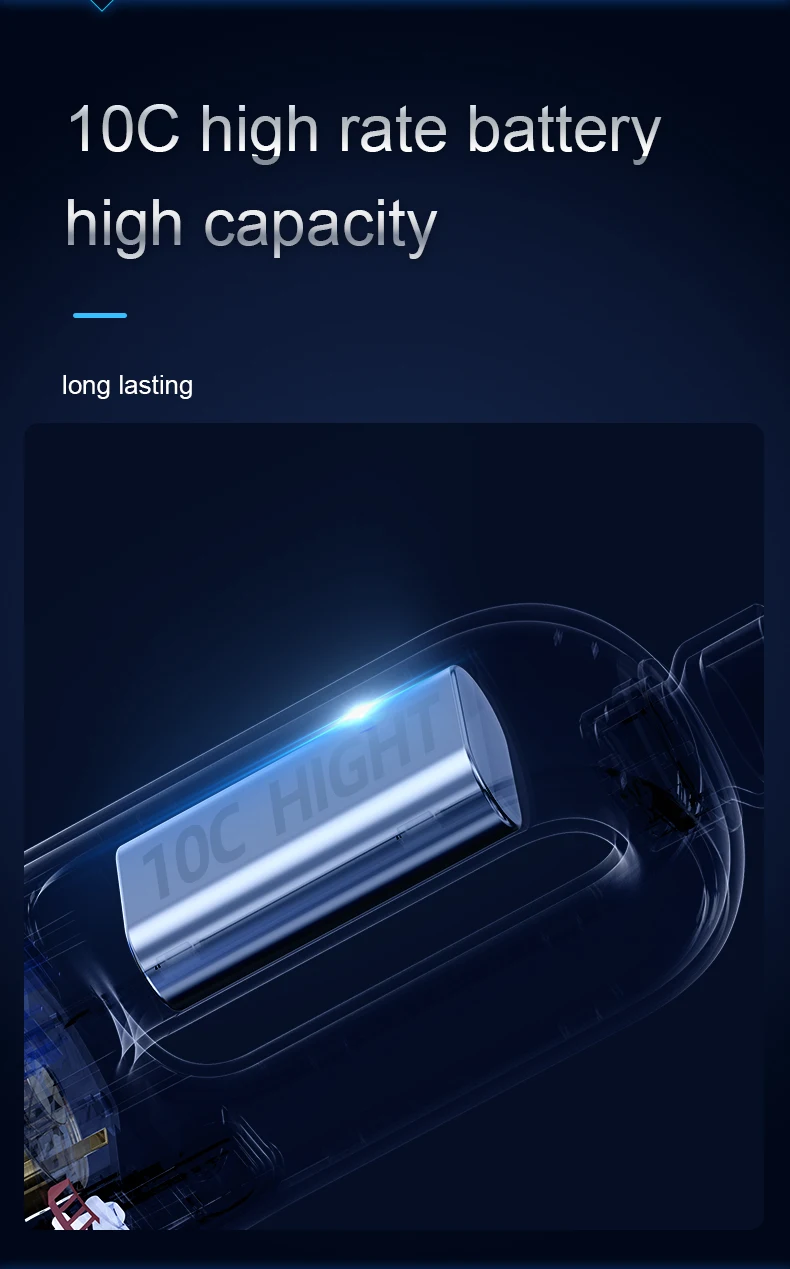 2022 kruimeldief Aspirapolvere per auto H200 Handheld Vacuum Car Cleaner 7000Pa Cordless Car Vacuum Cleaner Wireless