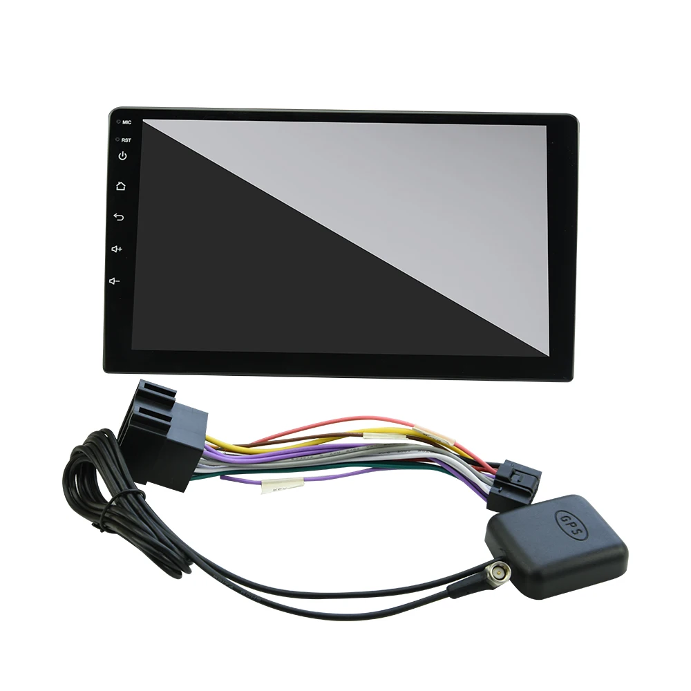  HT-8004 Android 8 1/9 0/10 0 10 1 дюймовый сенсорный экран универсальный GPS Wifi MP5 видеоплеер стерео автомобильный