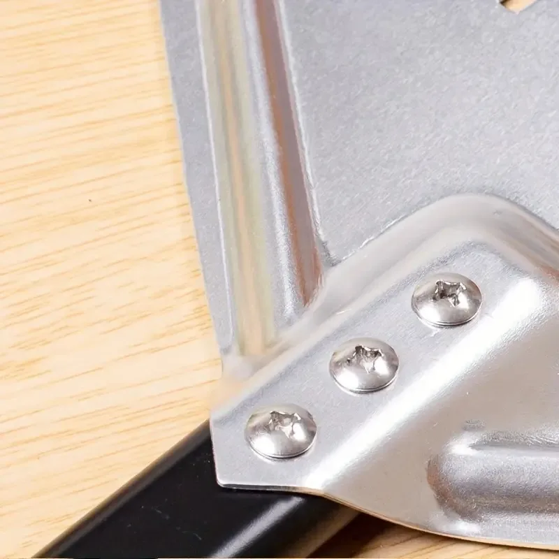 Heat Resistant Non-Stick Perforated Blade Removable Handle Easy Use Pizza Spatula Essential Baking Tool Pizza Peel