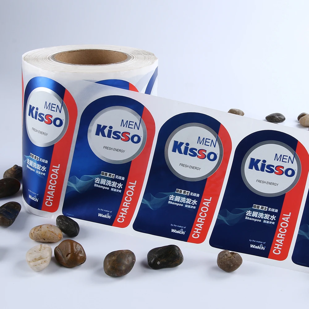 Korean Private Label Cosmetics Makeup Unique Lipgloss Foundation Lips Blush Korea Japan Custom Waterproof Vinyl Custom Sticker