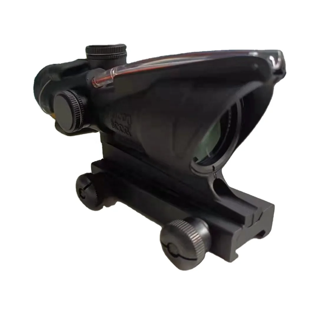 Tactical hunting scopes & accessories red or green dot Trijicon ACOG 4x32 scope with real fiber