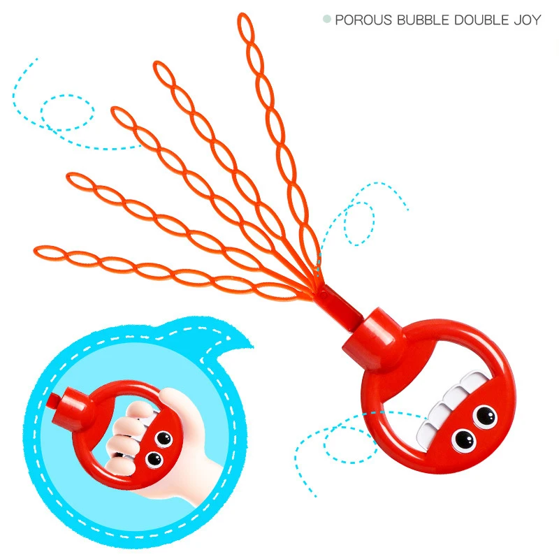 Hot Sell Wholesale Windmill Magic Wand Toys Mini Cartoon Wands Soap Toy Bubble Water Toys Kids Water Bubble Wands For Kids