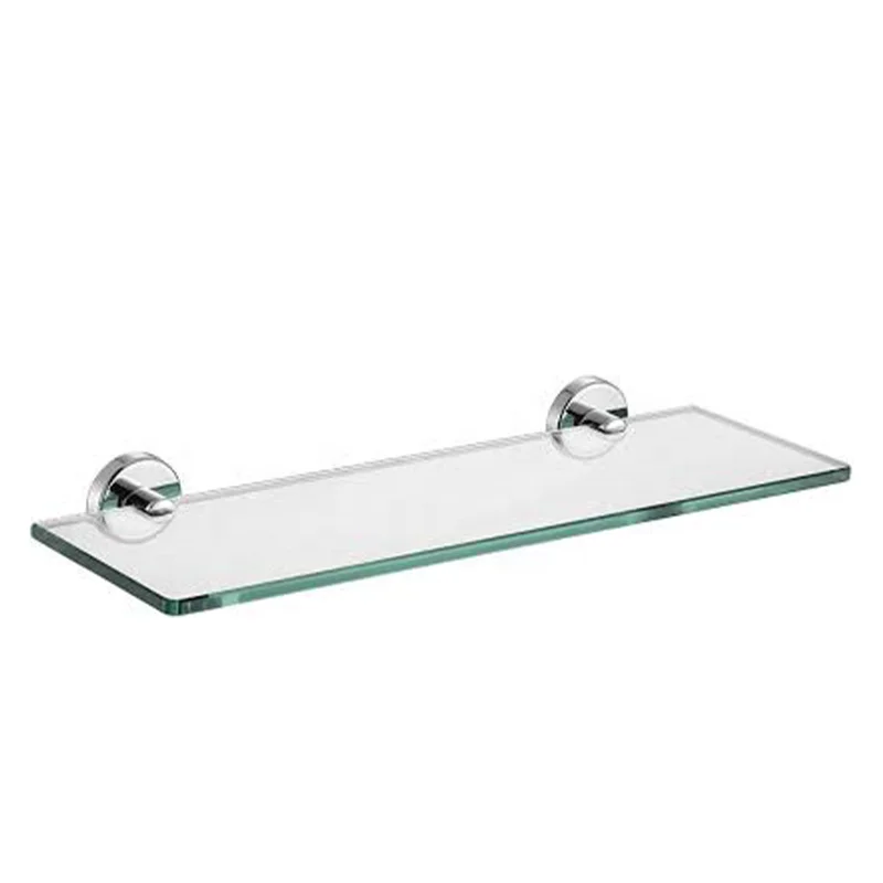 Toughened Glass Wall Bathroom Shelf Modern Bathroom Accessories Wall Glass Shelf