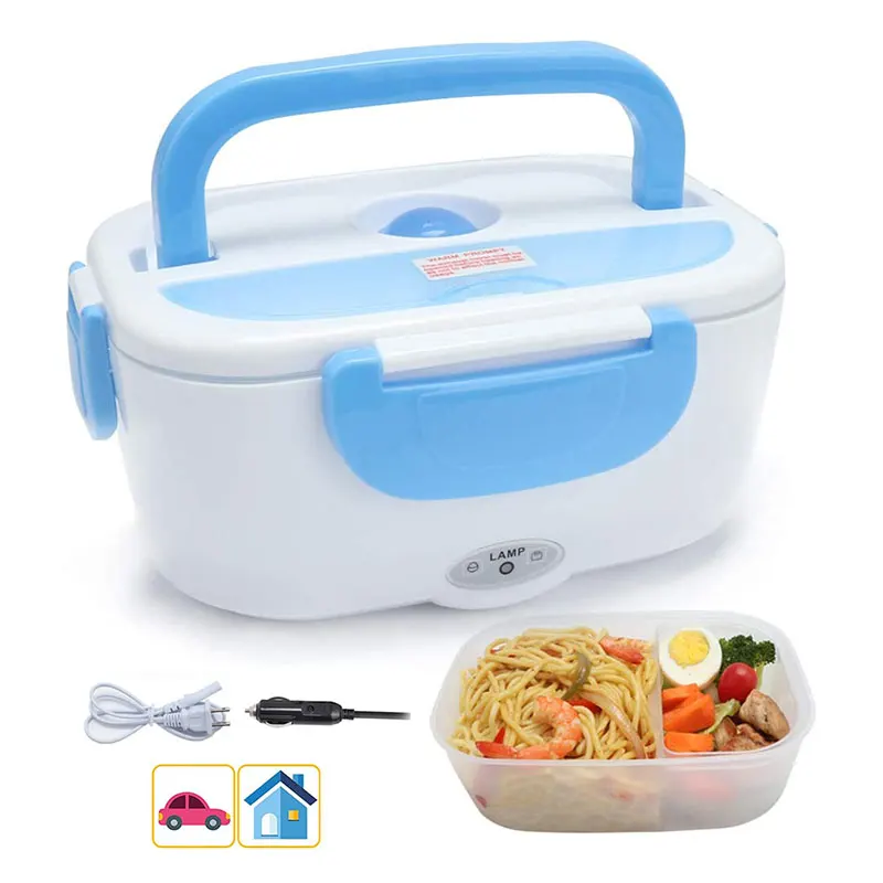 car and home 12V high quality plastic mini rice cooker food warmer portable heating lunch box electric lunch box food heater