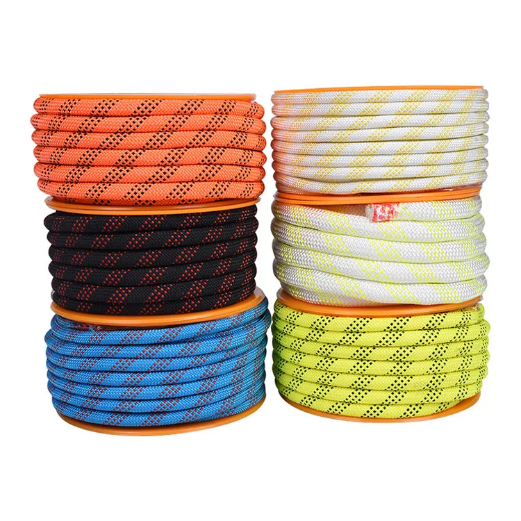 Nylon Mountaineering Rappelling Rock Static Climbing Rope