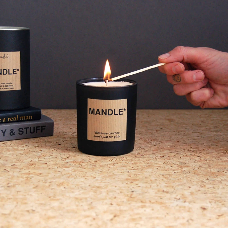 Beautiful solid colors natural organic  scented soy candles