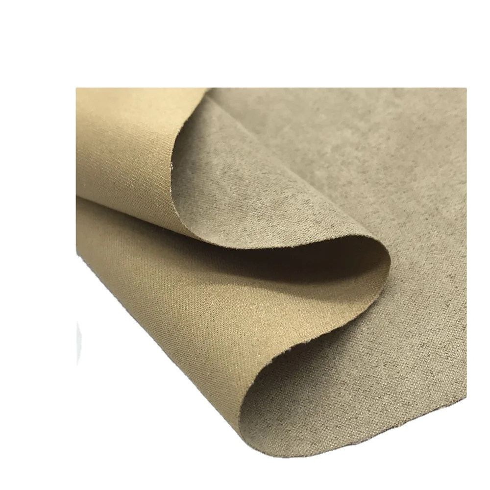 115GSM 100% RPET переработанного замшевые плетеный диван Тканевая обувь для женщин для открытого воздуха Шинель куртка ткань