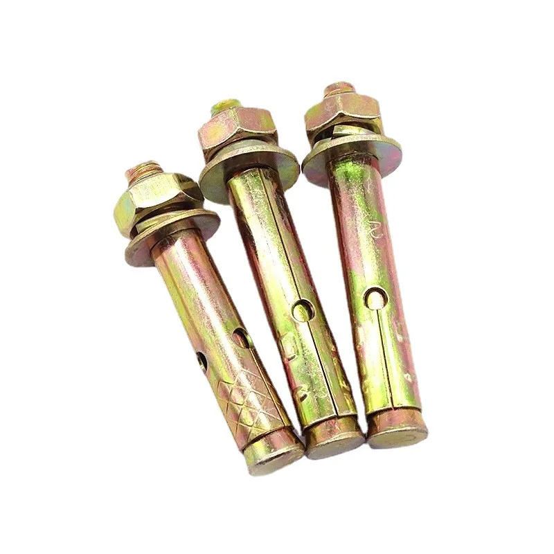 High-Quality Galvanized Expansion Screws for Strong and Durable Fastening - Available in M6, M8, M10, M12, and M14