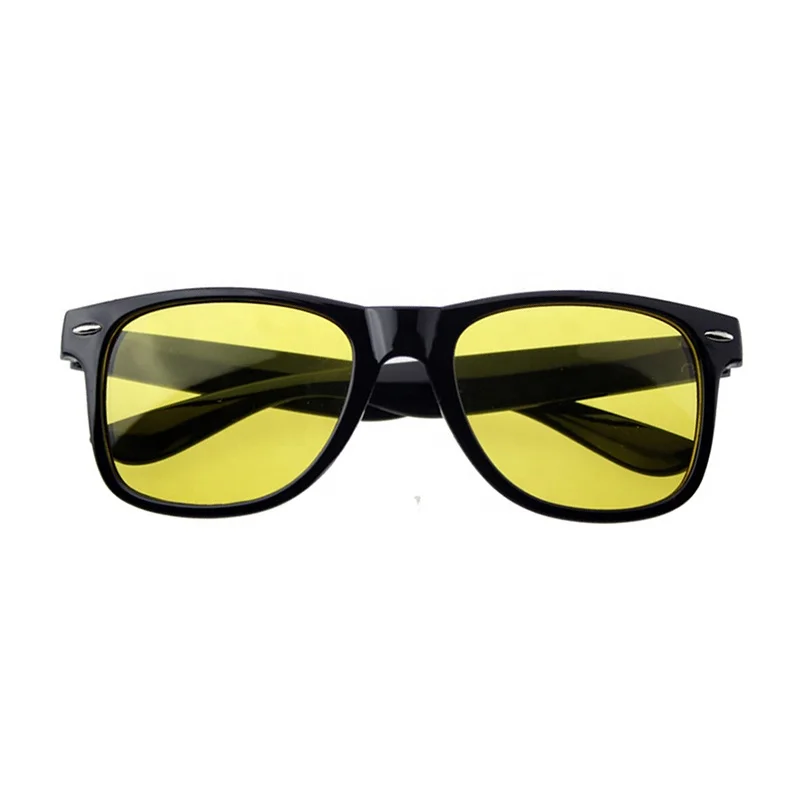2022 Driving car anti Glare glasses Custom men and women Promotional Sunglasses Black frame Night vision Driving Eyewear