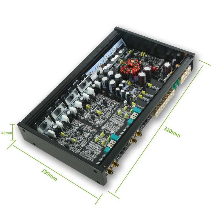 High Quality Amplifier Car Audio 4 Channel 80W Full Range Sound Quality Car Amplifier Korea TP-8504