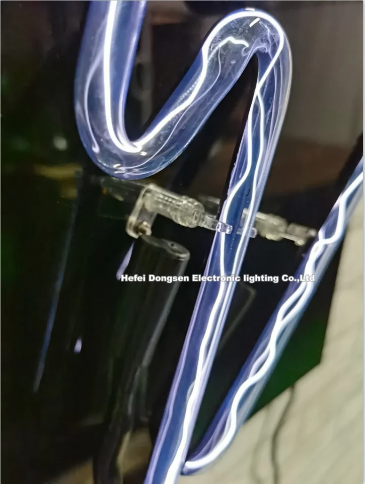 Hand make decoration glass neon sign New item Lightning neon