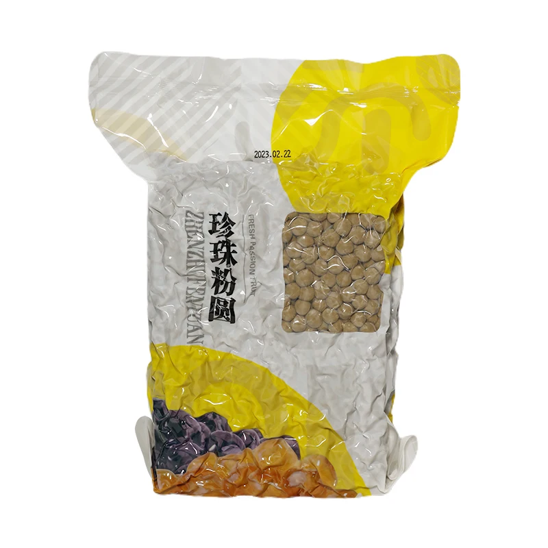 Hot Selling Tapioca Black Pearl For Bubble Tea boba ingredients
