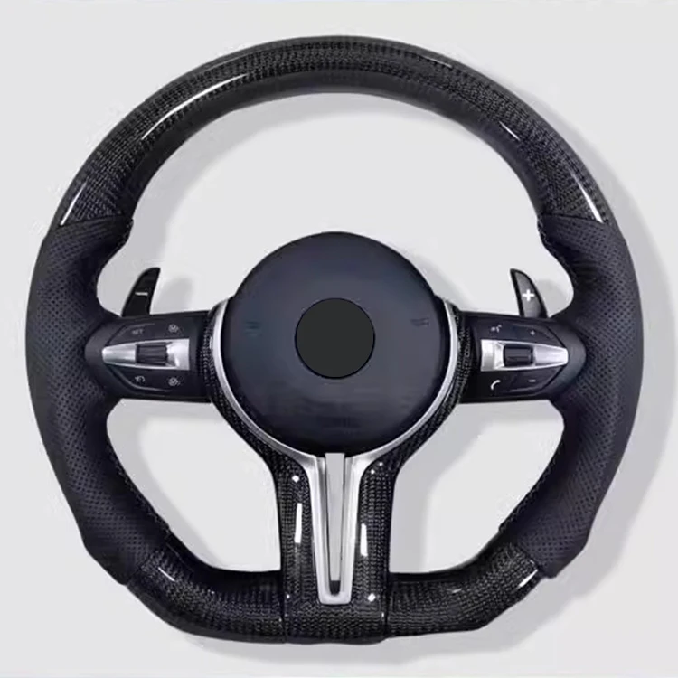 Custom Full Leather Steering Wheel BMW 1 2 3 4 5 6 7 Series X1 X3 X4 X5 X6 Series M Series E90 E92 E93 E70 E71 Sports M4 M2