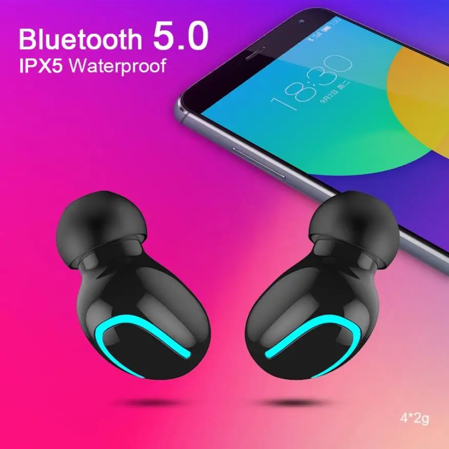 Fone de ouvido in-ear HBQ Q32 Auriculares Inalambricos аудиофоны Беспроводные наушники с микрофоном наушники-вкладыши TWS из водонепроницаемого материала