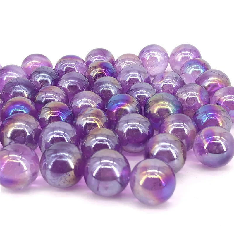 Hot Sale Purple Aura Ball Quartz Stone Sphere Crystal Sphere For Home Decoration