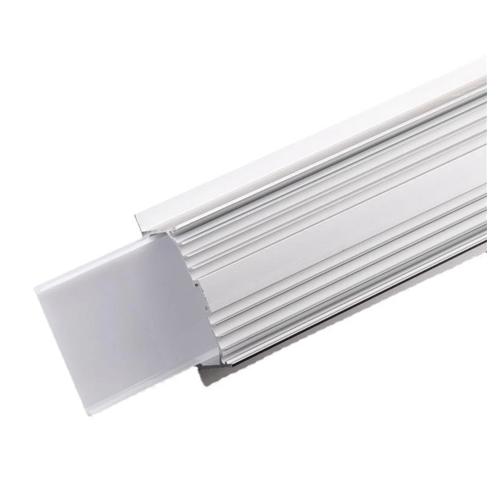 Customizable Transparent Acrylic PMMA PC Extrusion Plastic Diffuser Lamp Cover Linear Lampshade for Led Lighting
