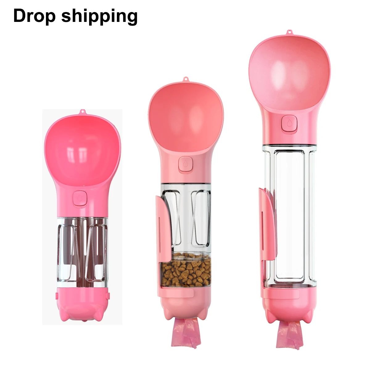 
Drop shipping dog travel water bottle pet dog portable water bottle pet water dispenser 