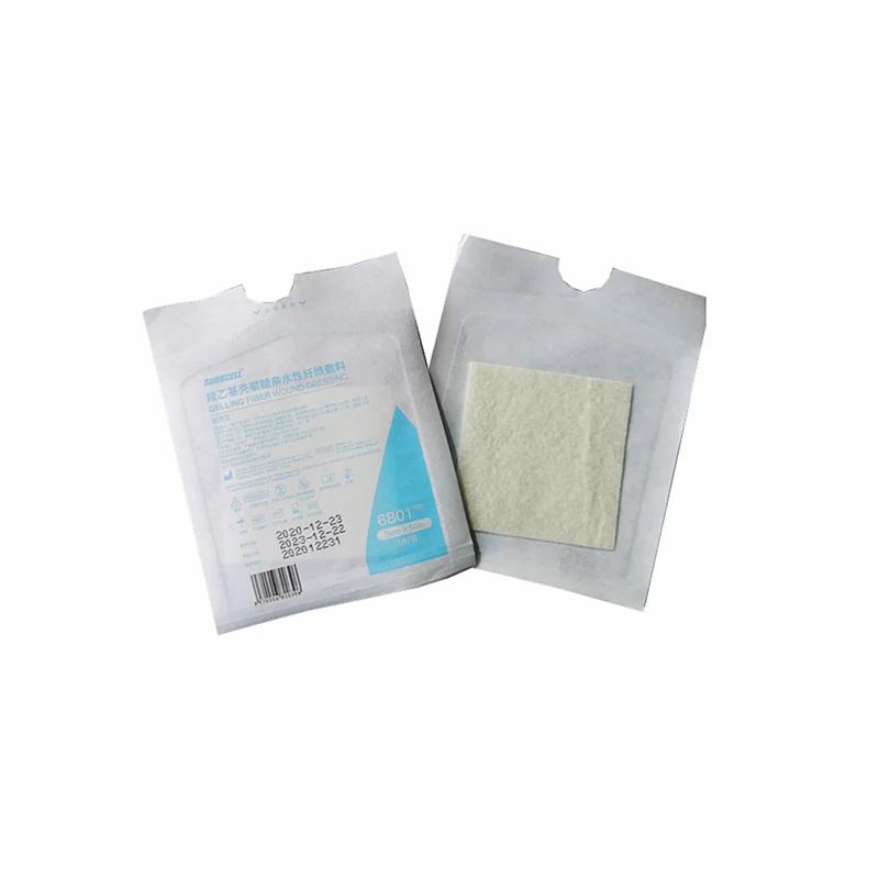 
Non-adhesive Dressing Wound Absorbent Wound Care Medical Dressing Gelling Fiber Wound Dressing 