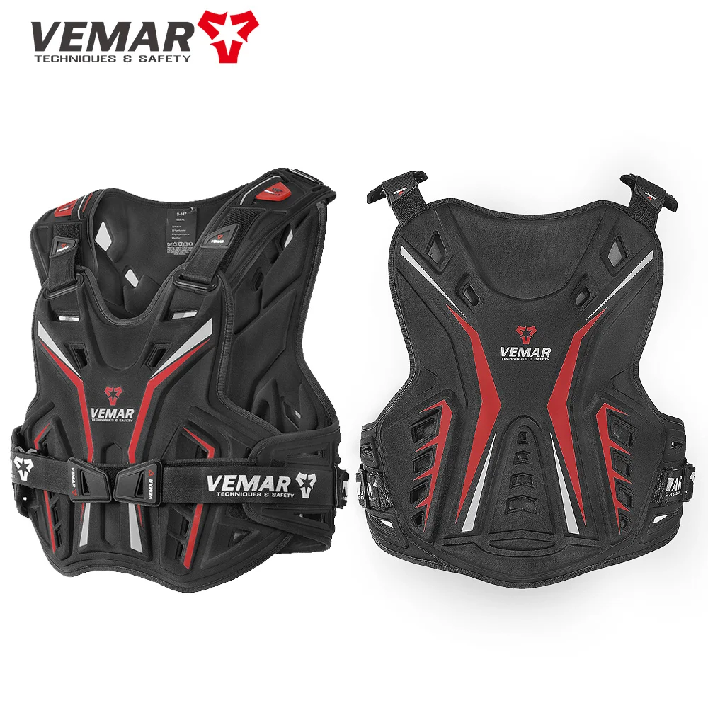 Vemar новая мотоциклетная обувь Броня полная защита корпуса защита от повреждений при куртки для мужчин мотокроссе одежда костюм Moto для верховой езды защитные доспехи черный