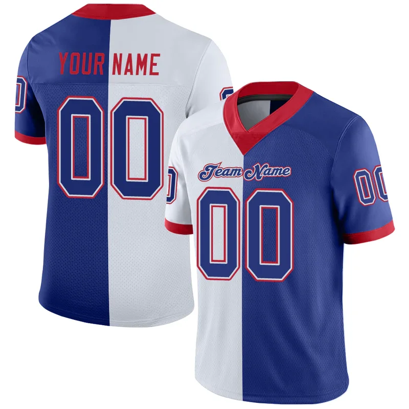 Custom Light Weight Italy American Football Uniform Full Sublimation Classic 5xl Football Jersey