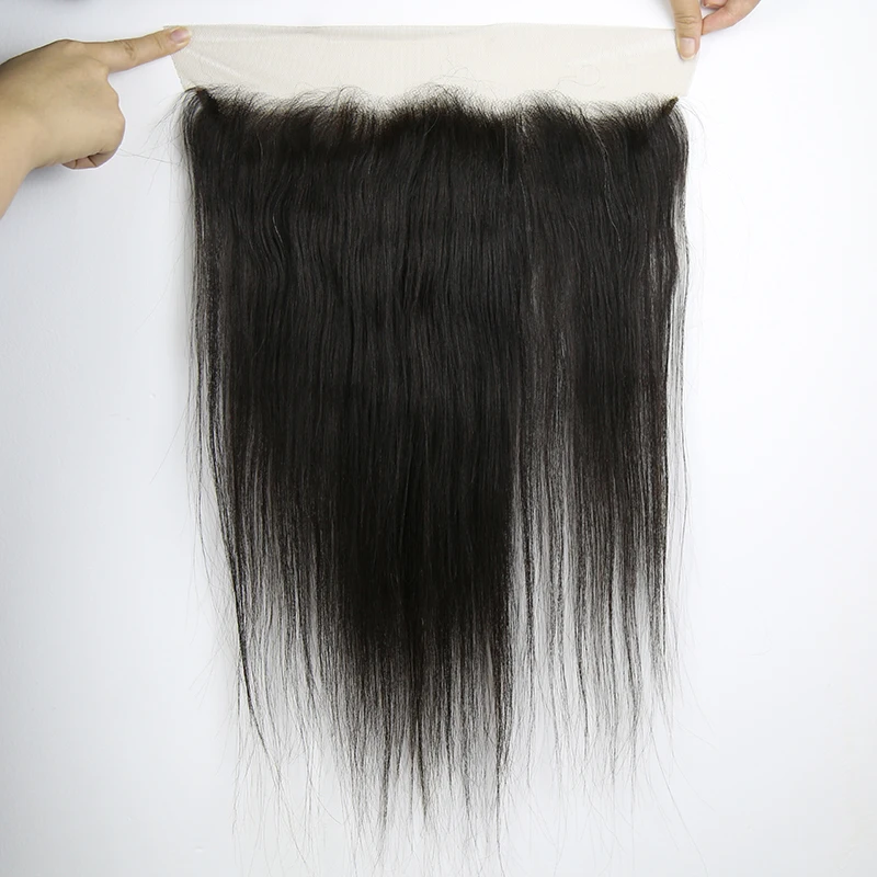 High quality front with transparent lace wholesale human hair HD big hair block