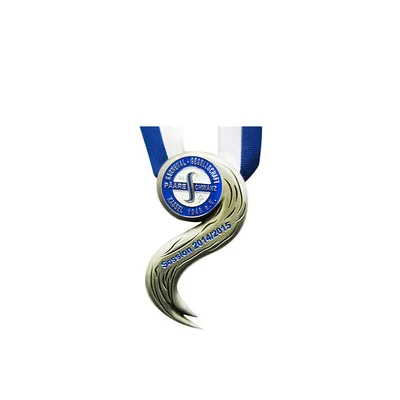 antique silver sports medallions lapel pins,round medal with ring,custom medals