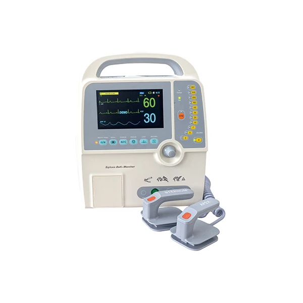 YS-8000D high end Operation Room Equipment Portable Biphasic Defibrillator with high quality  Biphasic Defibrillator