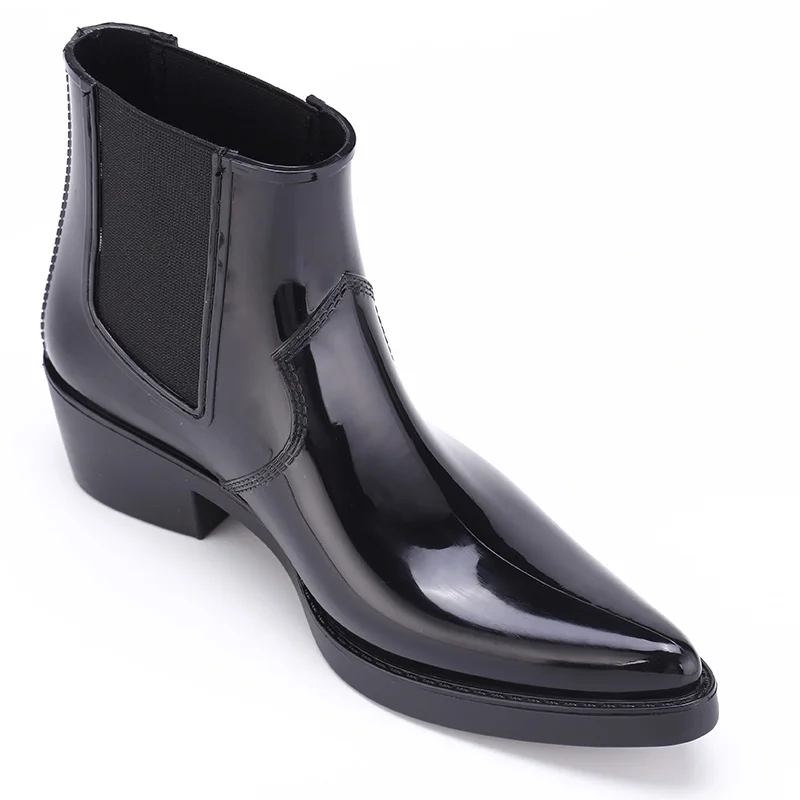 Fashion Trendy Chelsea Designer Pointed Toe Ankle Botines Mujer Women Boots