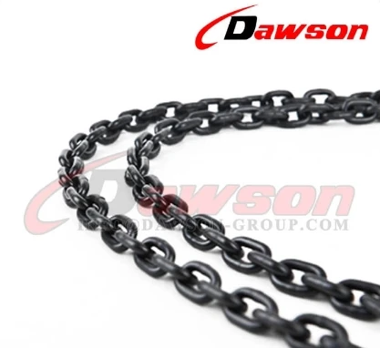 Цепь карбюризации DT DAT 3 2-16 мм высокопрочная Черная из сплава G80