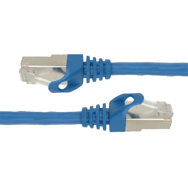 CCA Cat.7 S/FTP 26AWG Shielded Patch Cable with Molded RJ45 Connectors
