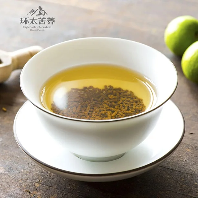 Huantai Organic Buckwheat Soba Tea Wholesale Price Black Bitter Roasted Buckwheat Kernels Healthy Slimming Bagged Tea