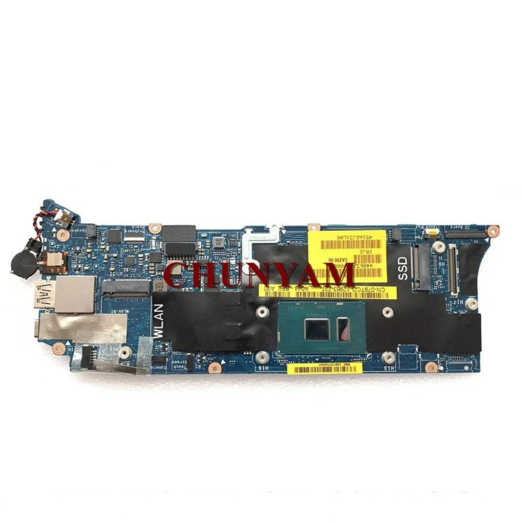 Best quality promotional xps 13 9350 motherboard fk79n system board For Dell xps 13-9360