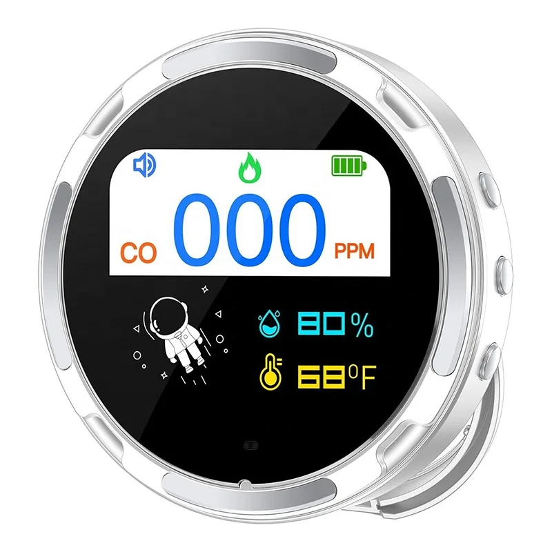 Мини-Настольный детектор газа 1000 мАч