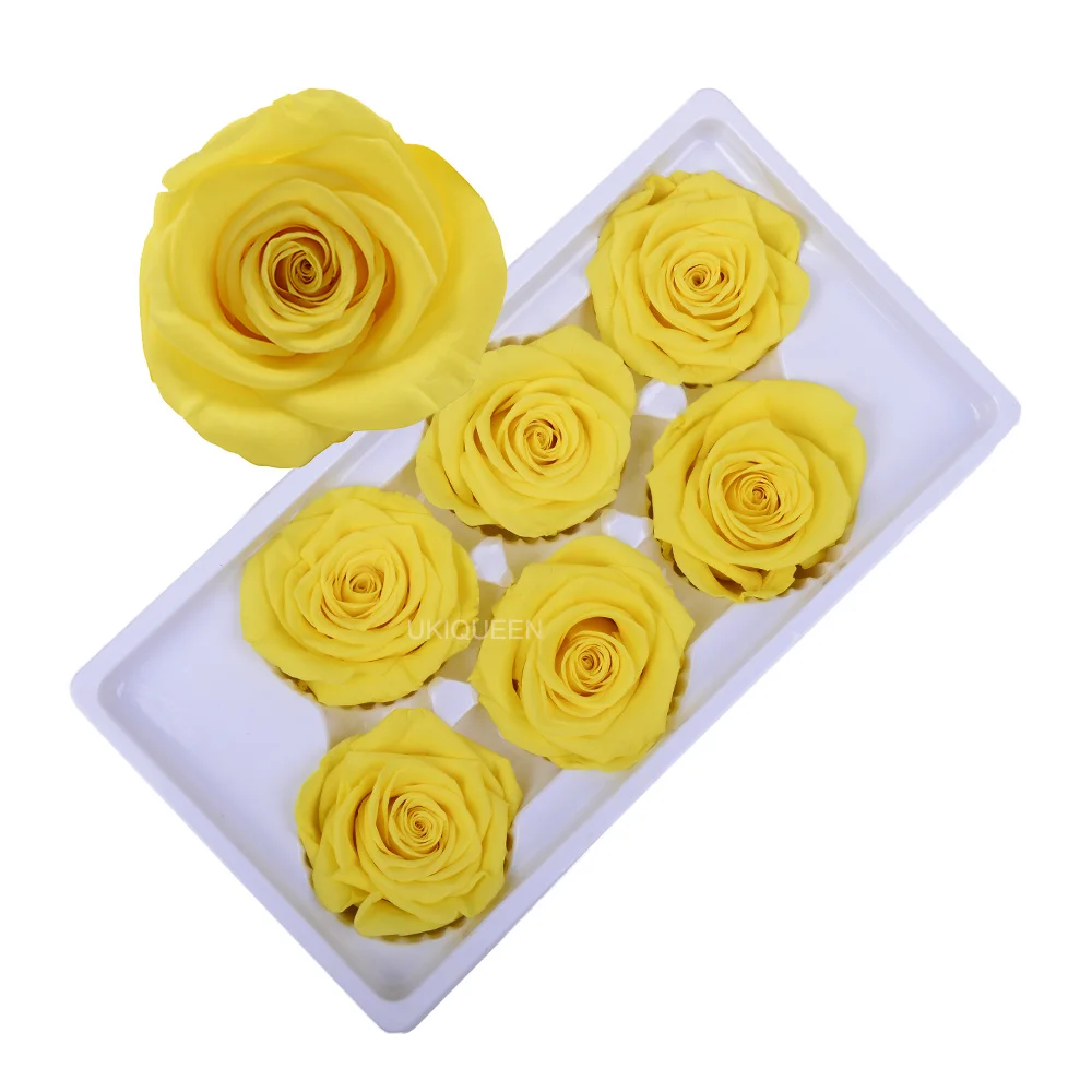
Culinan Wholesale 5-6Cm Flower Eternal Roses Preserved Rose Immortal Preserved Flower Diy Christmas Teachers Day 