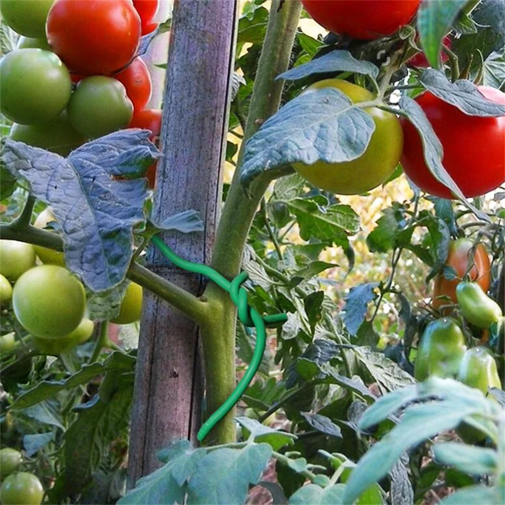 3.5mm x 20m Green Flexible Plant Tie Wire Soft Garden Twist Tie Bendy Tree Ties