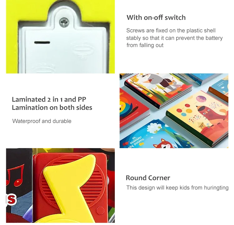 High Quality Baby Audio Book Sound Book For Children Early Education