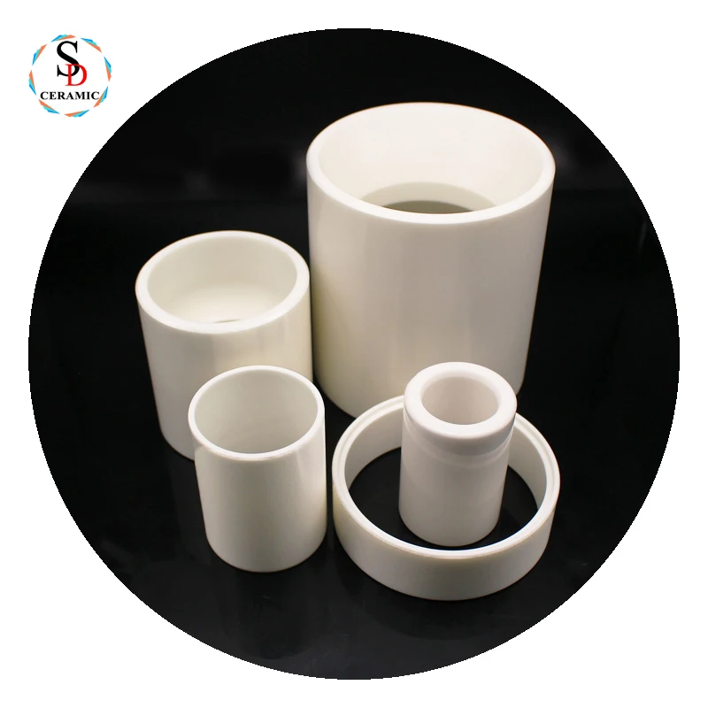 High Temperature Resistance Large Dimension Zirconia Ceramic Tube Factory